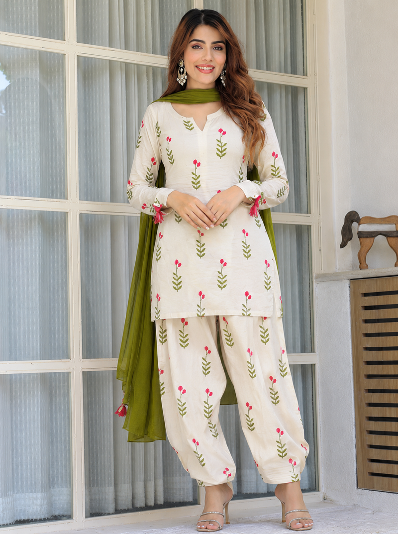 3 Pieces Kurta